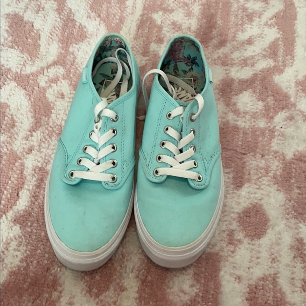 Blue  vans